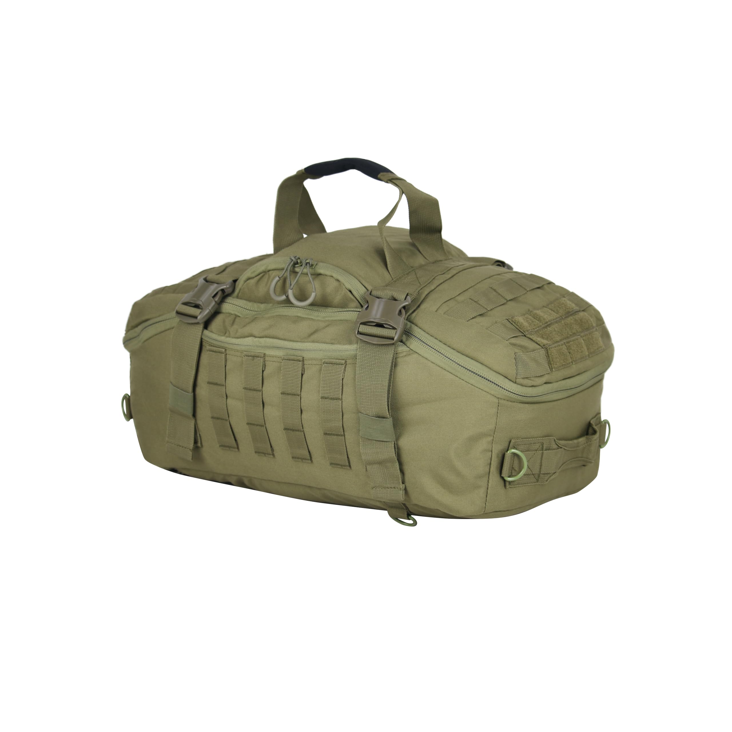 ZSearARMY High Quality Gym Backpack for Men Sports Duffel Bag Gym Bags with Three Ways of Carrying (GREEN-60L)