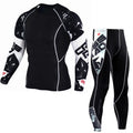 Patterned Performance Training Suit