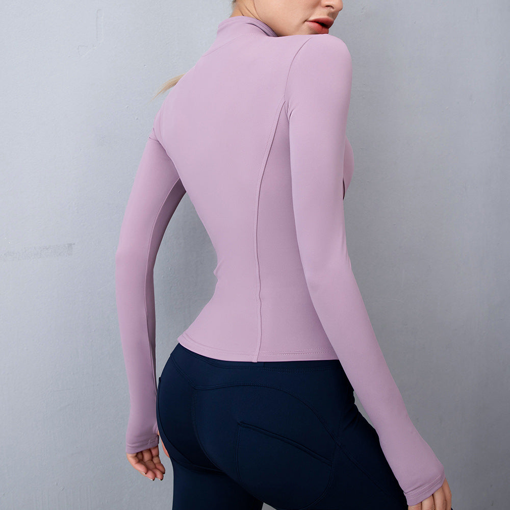 Ladies' Sleek Fitness Zip Jacket