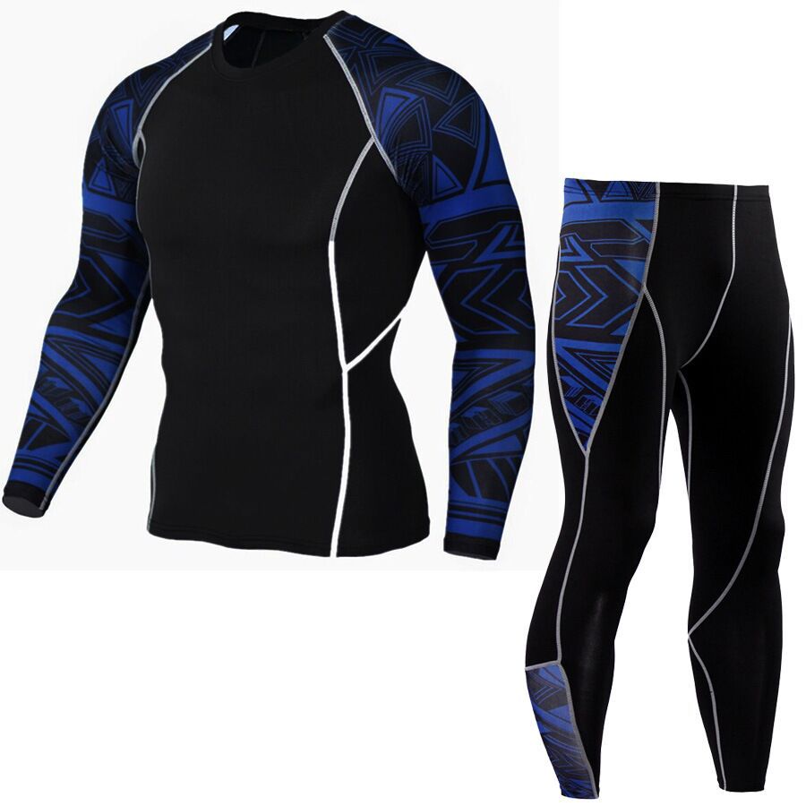 Patterned Performance Training Suit