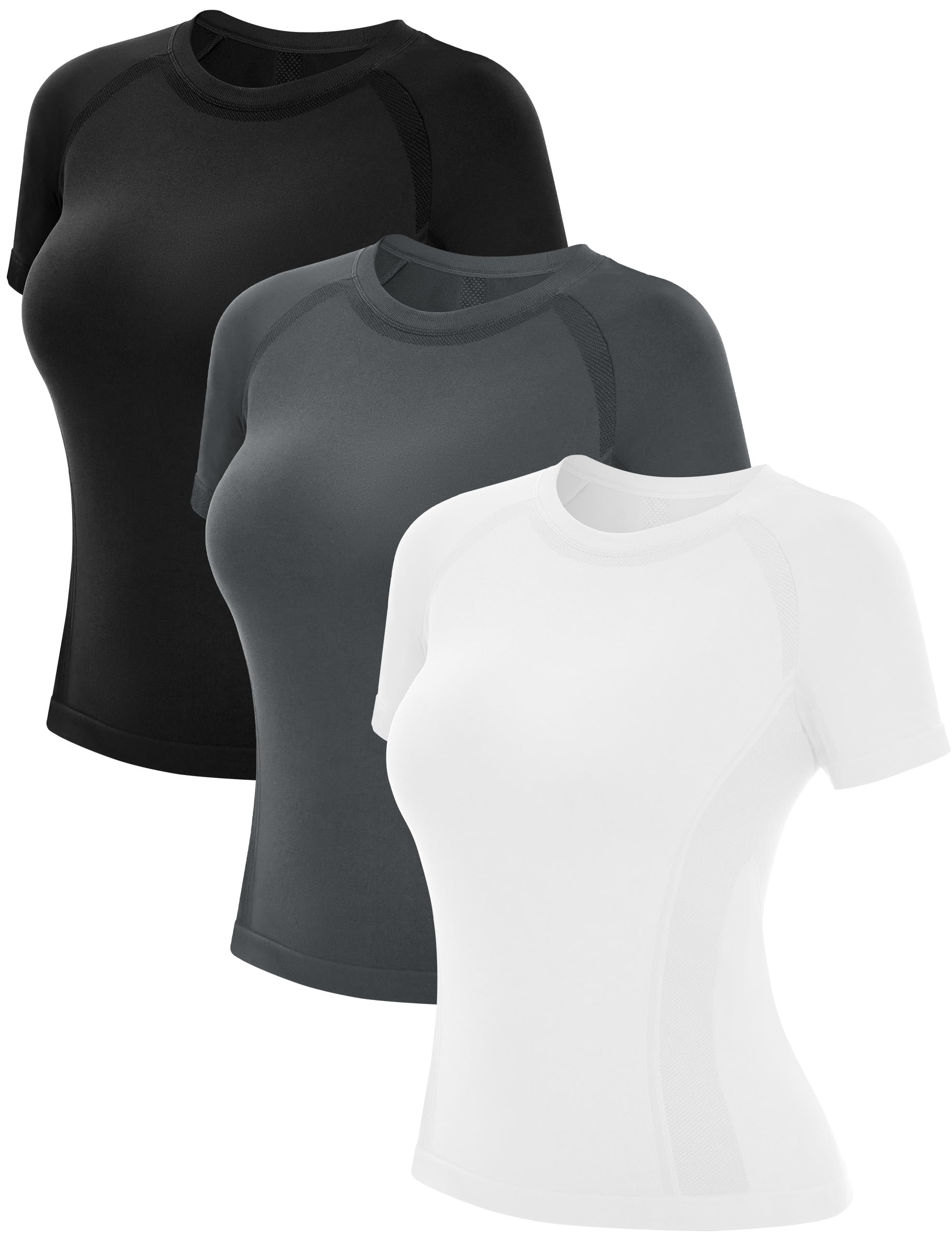 FlexiSmooth Women's Seamless Workout Tops