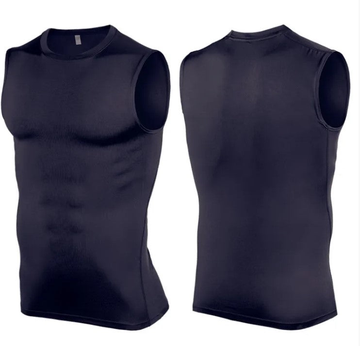 High-Neck Compression Vest