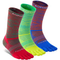 Elegant Five-Toe Performance Socks