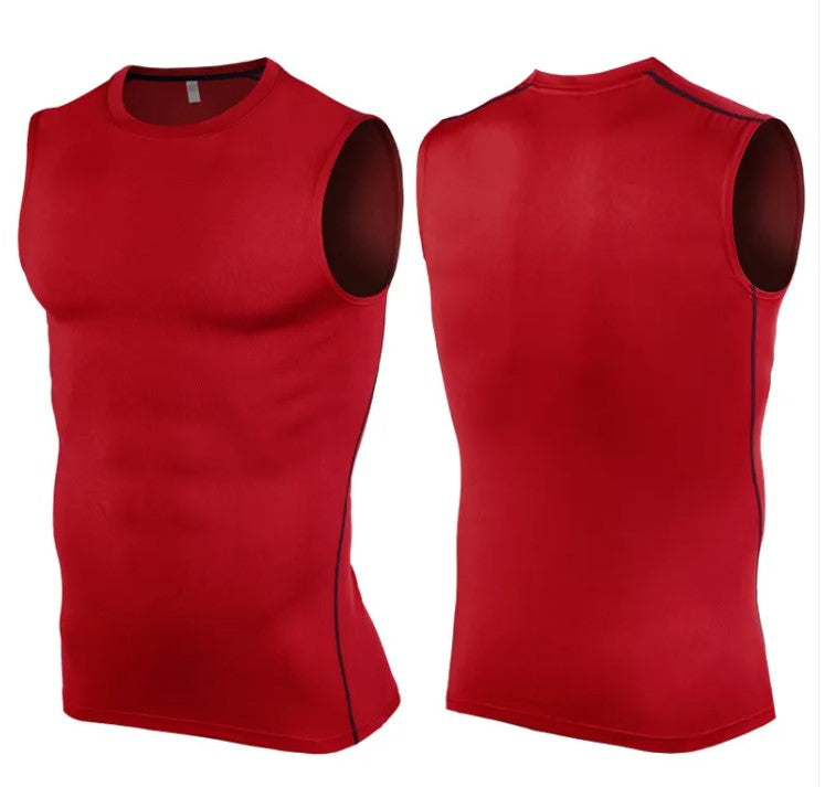 High-Neck Compression Vest