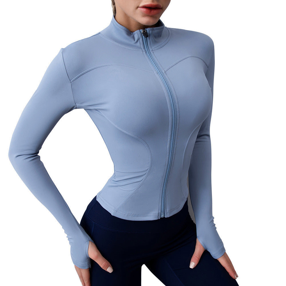 Ladies' Sleek Fitness Zip Jacket