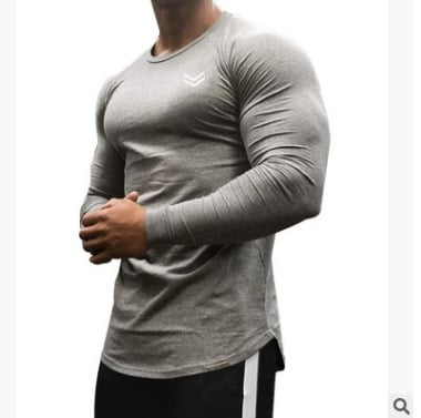 Rapid Drying Men's Long Sleeve Athletic Tee