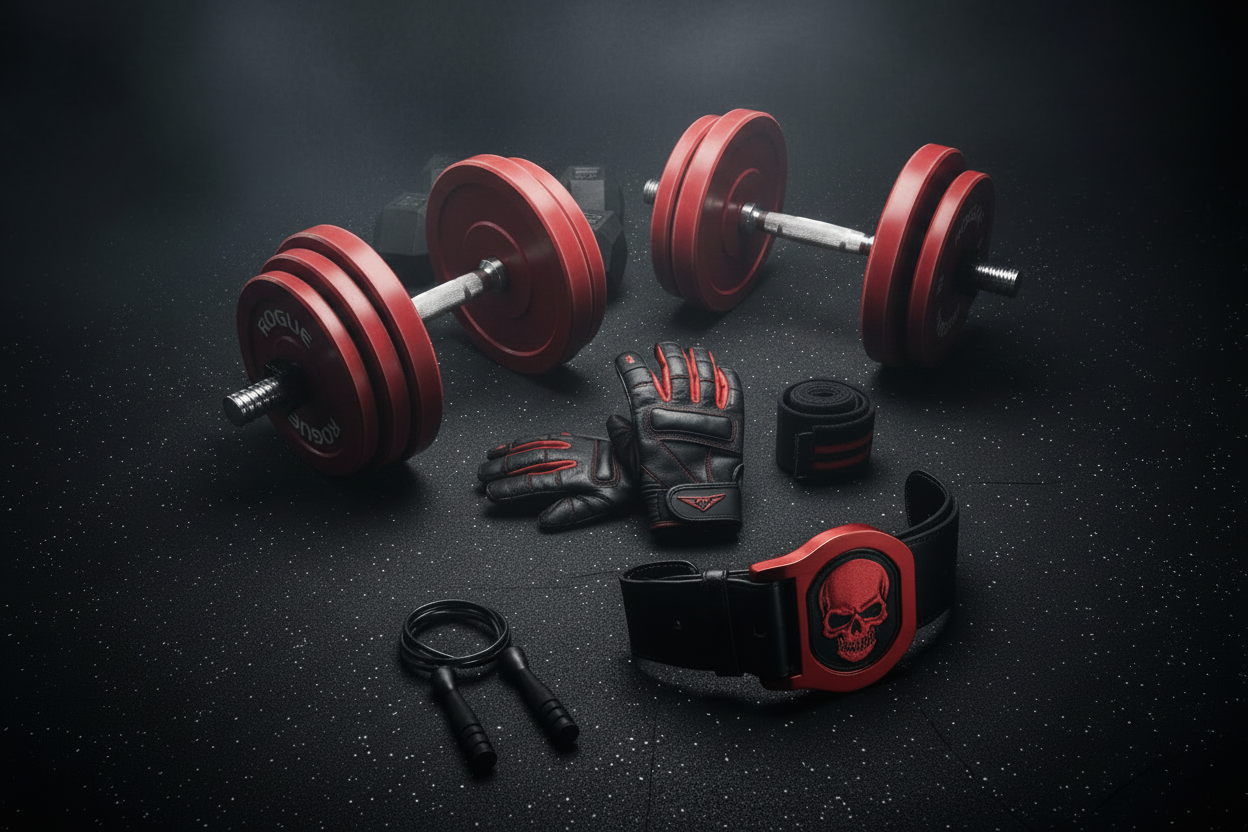 Gym Gloves and Weightlifting Equipment v2