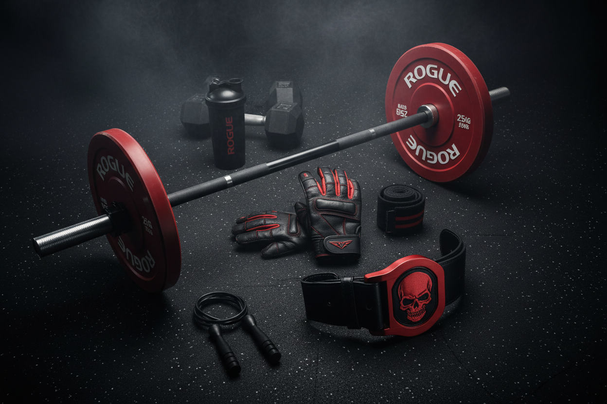 Gym Gloves and Weightlifting Equipment